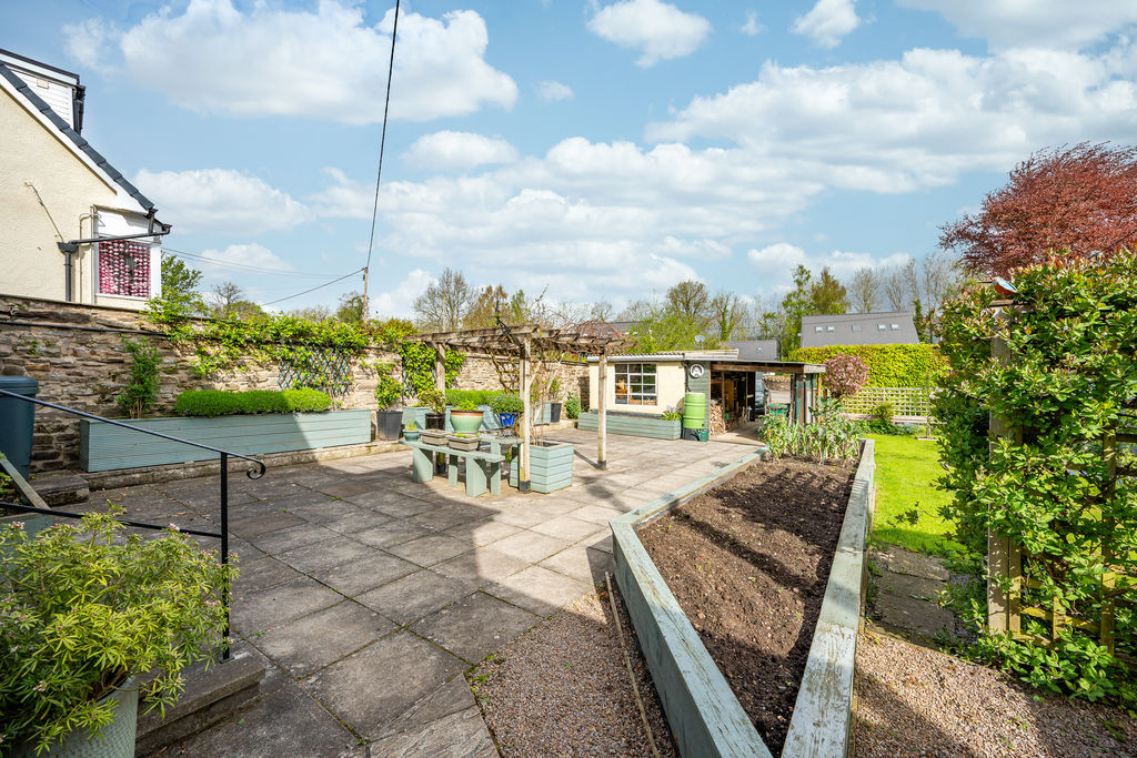 Front Patio, Garage and Garden- click for photo gallery